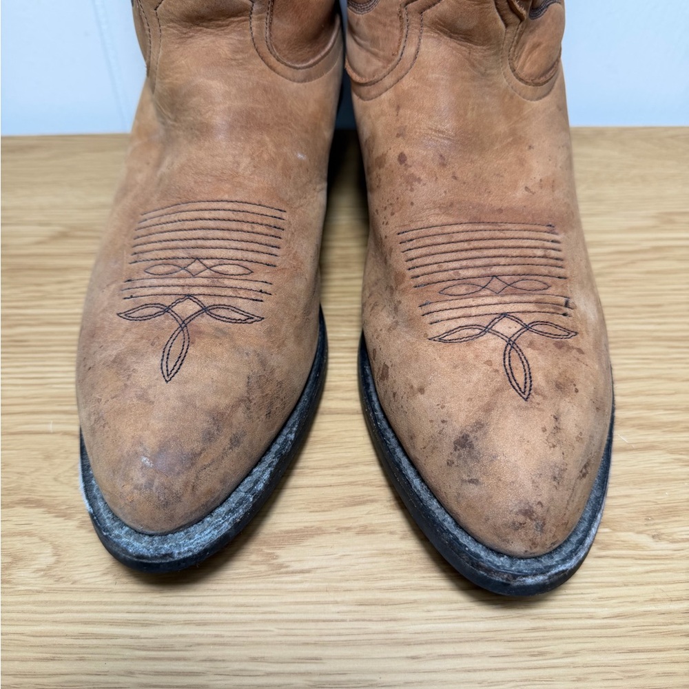 Tony Lama Boots 2001 Vintage Stallion‎ Cowboy Boots Mens Size 10 western - Picture 7 of 9